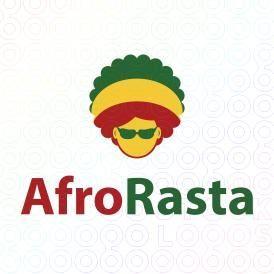 Rastafarian Logo - Logo Design of a cool rastafari person int he jamaican flag colors ...
