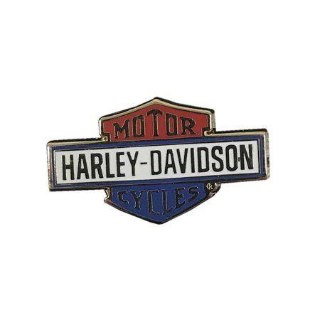 Red White and Blue Shield Logo - Harley-Davidson Retro Bar & Shield in Red White & Blue, 1.5 x 0.75 ...