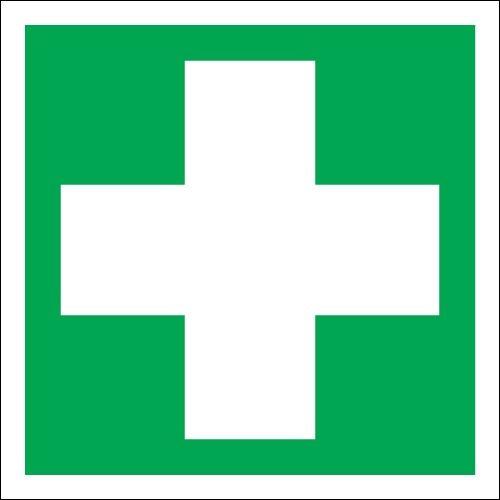 Cross First Aid Logo - Instantly recognisable first aid (symbols) signs - Safetyshop