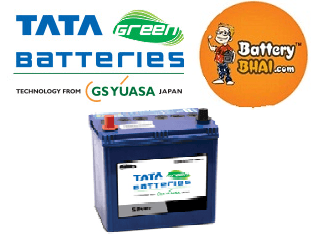 Green Battery Logo - TATA Green Car Battery, Buy TATA Green Batteries Online in India at