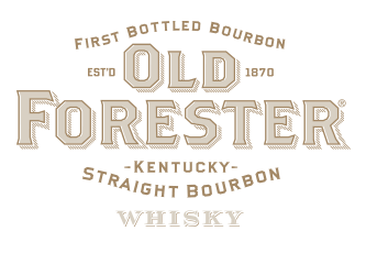 Antique Whiskey Logo - Old Forester