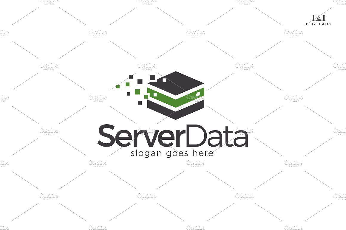 Data Logo - Server Data Logo ~ Logo Templates ~ Creative Market