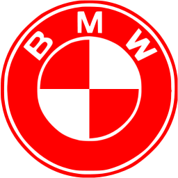 Red BMW Logo - Red bmw icon red car logo icons