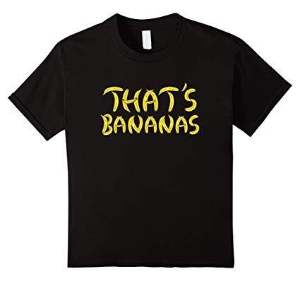 Approved Amazon Smile Logo - Kids That's Bananas Shirt | Monkey Approved Banana T-Shirt 4 Black ...