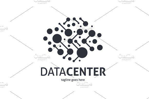 Data Logo - Data Center Logo Logo Templates Creative Market