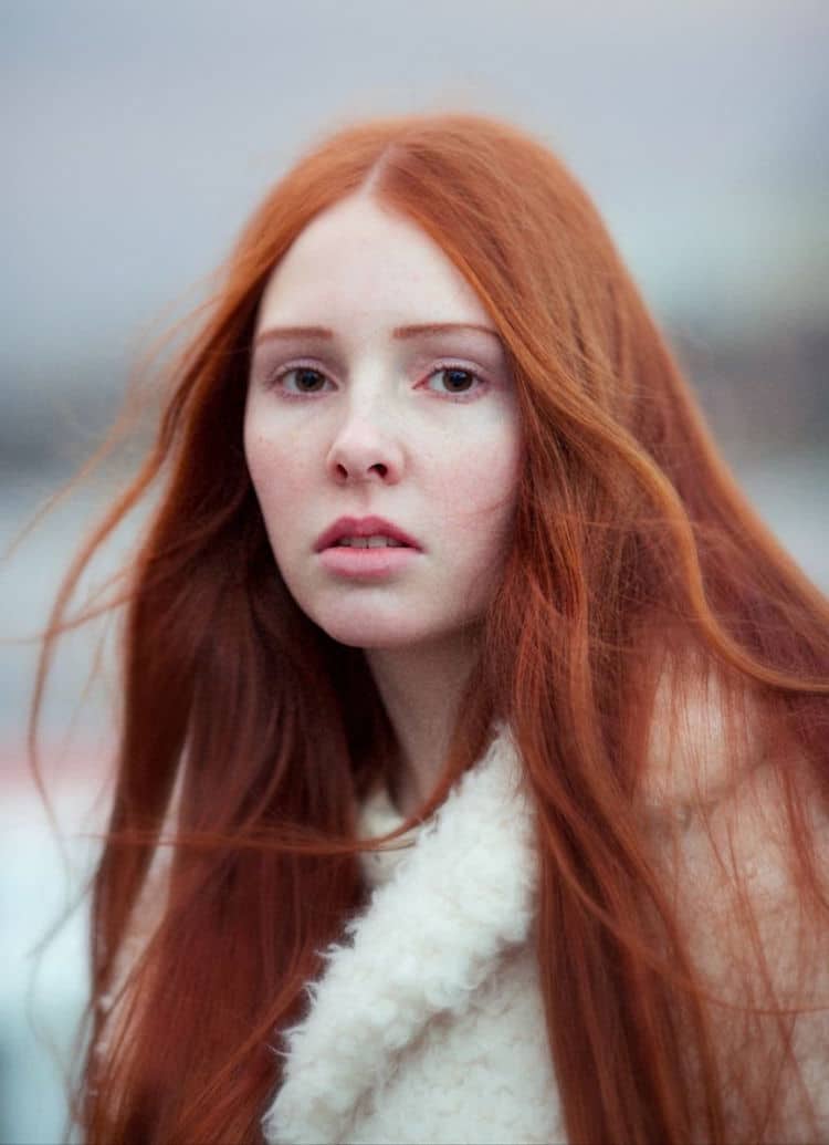 Red Hair Woman Logo - Redheads from 20 Countries Photographed to Show Their Natural Beauty