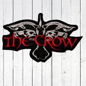 Crow Film Logo - The Crow Movie Logo Embroidered Patch Brandon Lee Eric Draven Film ...