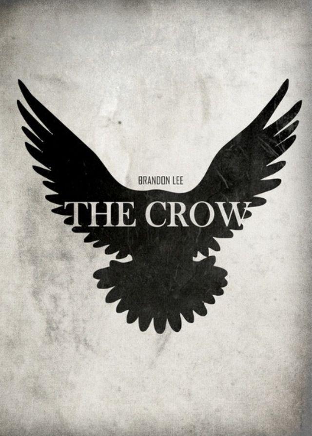 Crow Film Logo - Awesome. ᑕrσω. ✞he ᑕrσω. Crows, Brandon lee and Horror