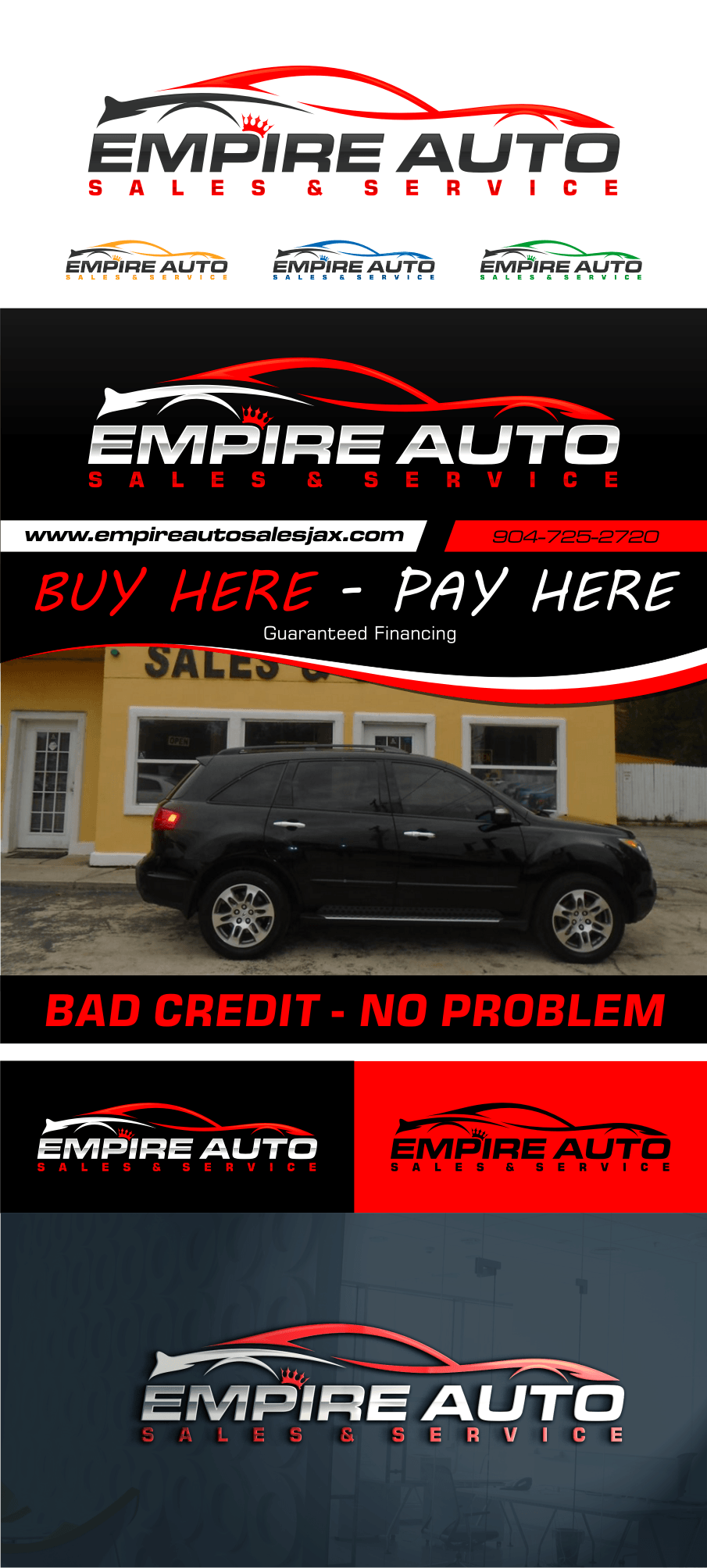 Auto Sales & Service Logo - DesignContest - Empire Auto Sales & Service empire-auto-sales ...