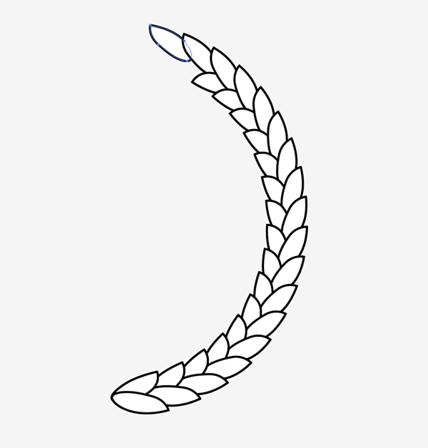Curved Leaf Logo - How To Create a Military Style Emblem Logo Design
