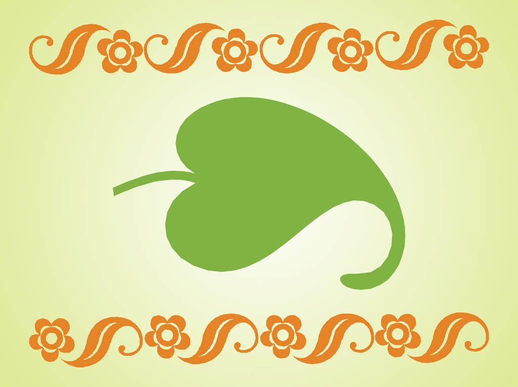 Curved Leaf Logo - Curved Leaf Layout Vector Art & Graphics | freevector.com