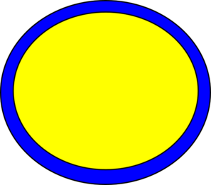 Yellow and Blue Circle Logo - Blue Yellow Circle Clip Art at Clker.com - vector clip art online ...