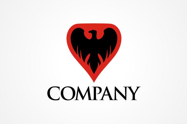 Eagle Standing On Shield Logo - Free Eagle Logos