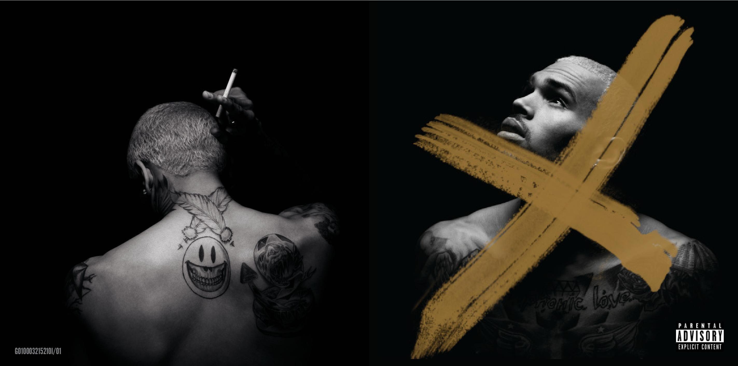 Chris Brown X Logo - Chris Brown – 'X' (Booklet & Production Credits) | HipHop-N-More