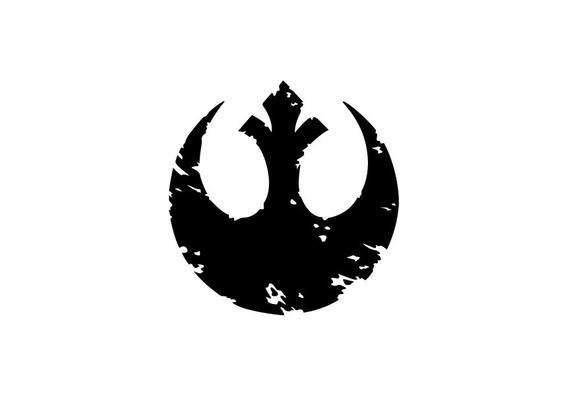 Rebel Logo - Rebel Alliance Logo Vinyl Bumper Sticker. Show off your love | Etsy