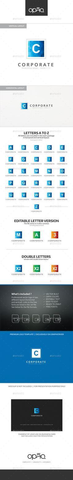 Business Letter Logo - 2054 Best Letter-Based Logo Designs images in 2019 | Letter logo ...