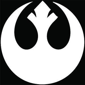 Rebel Logo - Star Wars Rebel Alliance Symbol / Sticker Choose Size