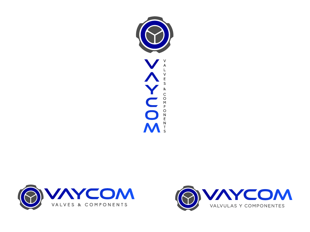 Spanish Company Logo - Serious, Modern, It Company Logo Design for VAYCOM - VALVULAS Y ...