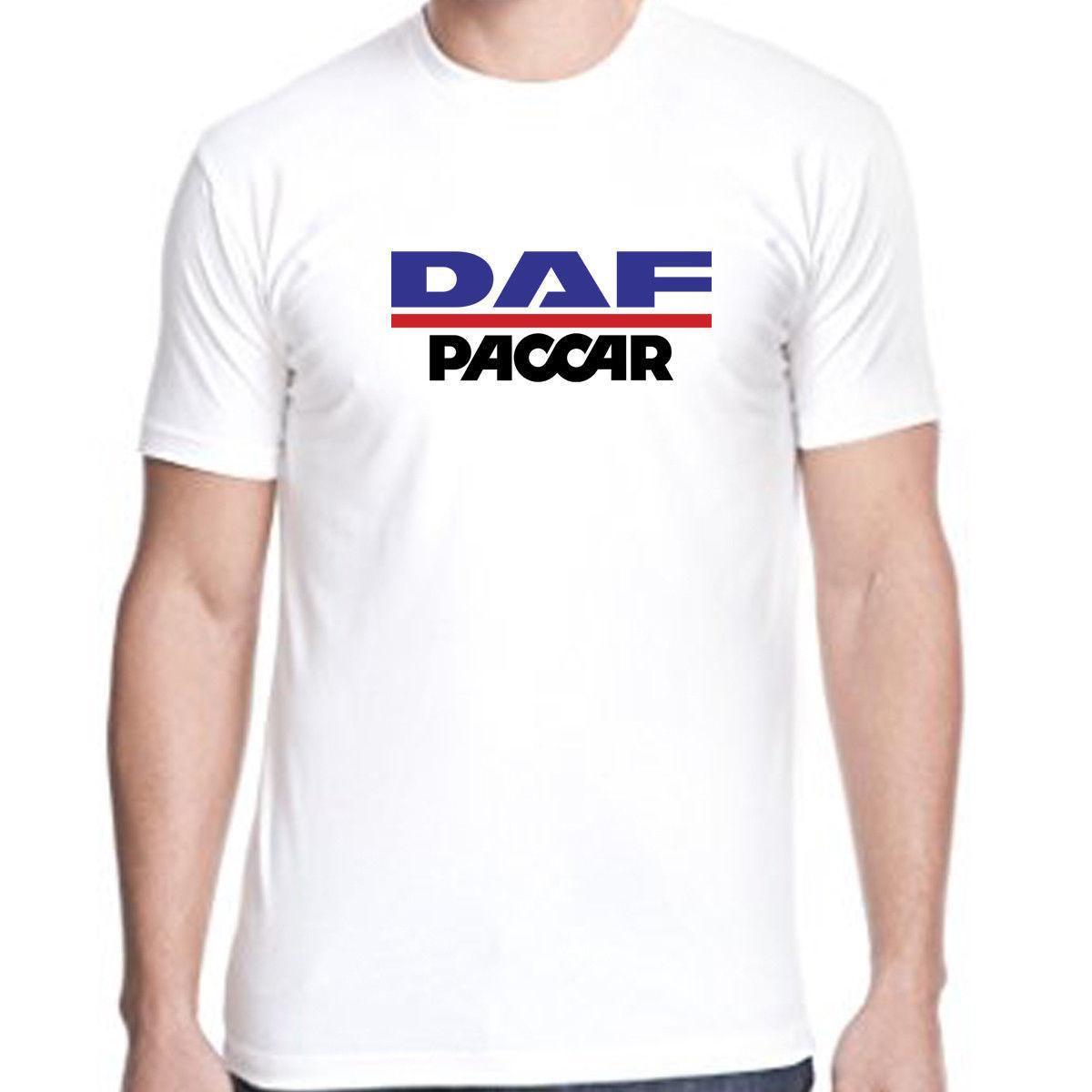 PACCAR Logo - DAF PACCAR LOGO TRUCK Personalized Tee Short Sleeve 100% Cotton ...