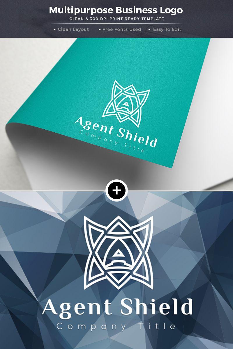 Company Shield Logo - Agent Shield Logo Template