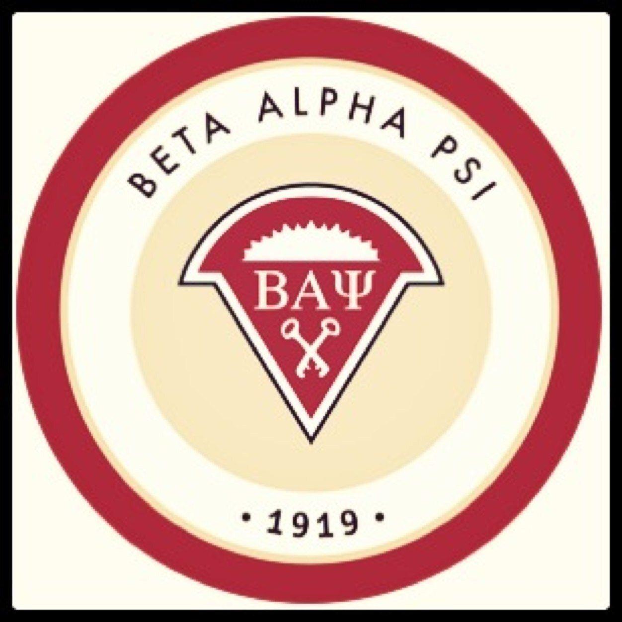 Beta Alpha Psi Logo - Beta Alpha Psi logo - Department of Accounting