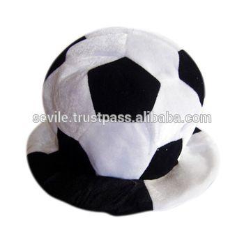 Funny Soccer Logo - Funny Football Fan Hats With Logo Printing, Soccer Crazy Hats