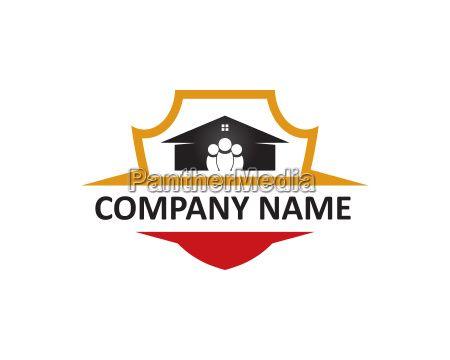 Company Shield Logo - home shield logo - Stock image - #23959334 - PantherMedia Stock Agency