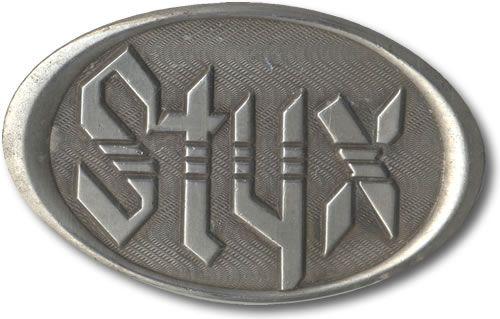 Styx Logo - Styx Official Promotional Belt Buckle US Promo memorabilia (474022 ...