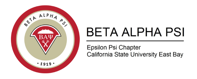 Beta Alpha Psi Logo - Beta Alpha Psi – Epsilon Psi – Cal State East Bay