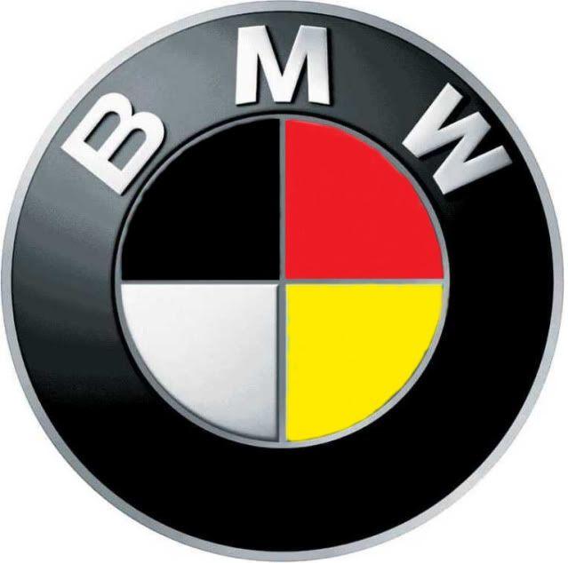 Red BMW Logo - 2011 BMW 128i hood emblem