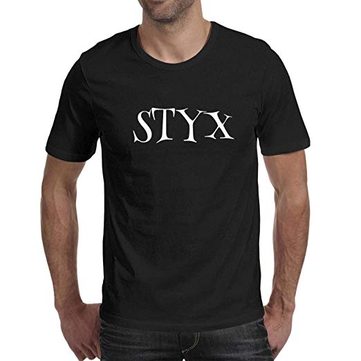 Styx Logo - Happioppo T Shirts For Styx Logo Band Cool Printed Men