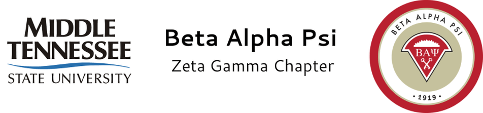 Beta Alpha Psi Logo - Documents - MTSU Beta Alpha Psi