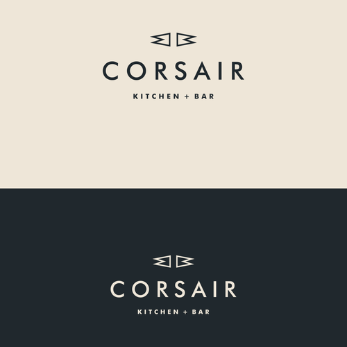 High-End Logo - Design a modern logo for new high end restaurant, Corsair | Logo ...