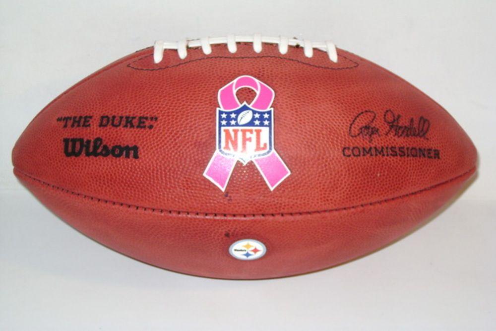 NFL BCA Logo - NFL Auction. BCA AUTHENTIC FOOTBALL W/ BCA RIBBON LOGO