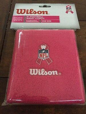 NFL BCA Logo - NEW WILSON PINK Qb Football Towel with Nfl Bca Logo for Breast