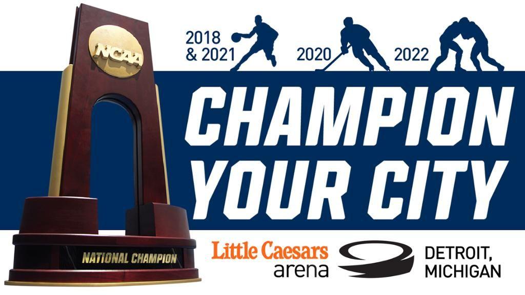 Little Caesars Arena Logo - Little Caesars Arena granted an unprecedented four NCAA events