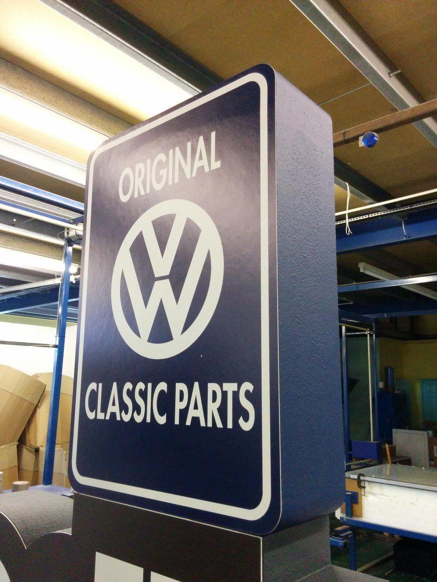 Unusual Company Logo - Eps - #Polystyrene sign for a classic car parts company