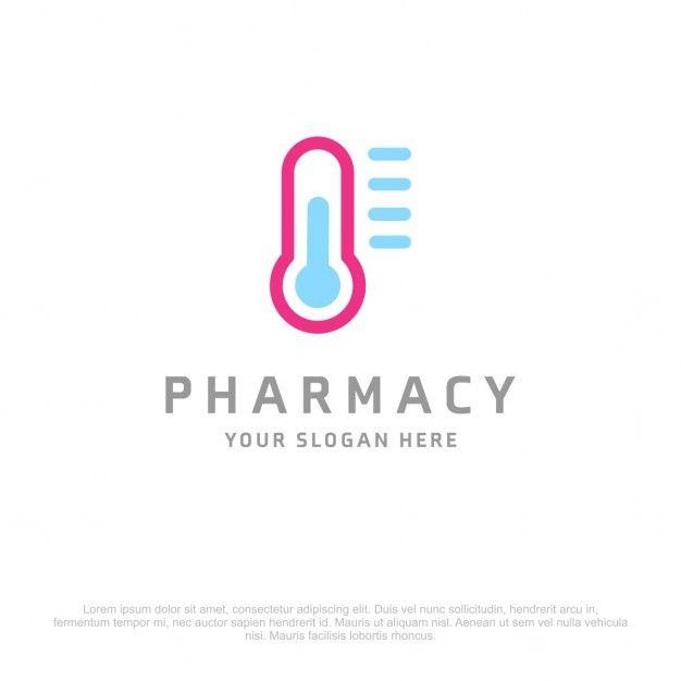 Blue and Pink Logo - Blue and pink pharmacy logo Vector
