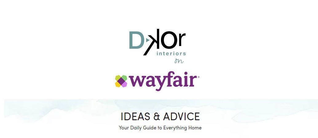 Wayfair.com Logo - Interior Design Press: Featured on Wayfair.com - Dkor Interiors