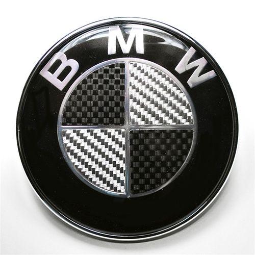 Carbon Fiber BMW Logo - BMW Carbon Fiber Steering Wheel Emblem