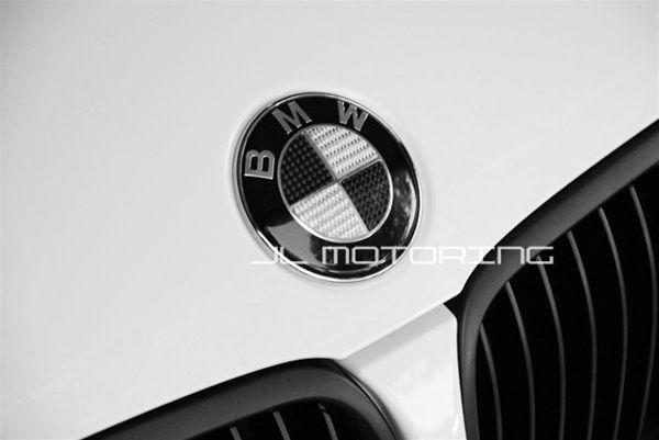 Carbon Fiber BMW Logo - BMW Carbon Fiber Hood Trunk Emblems