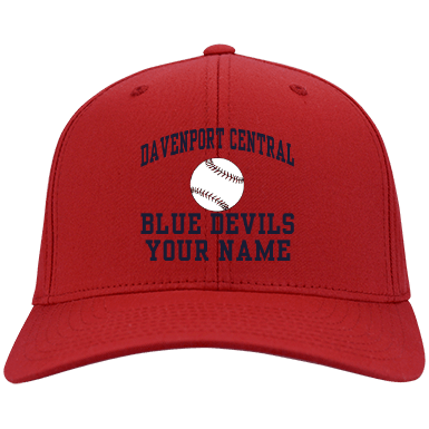 Davenport Central Blue Devils Logo - Davenport Central High School Hats Custom Apparel and Merchandise ...