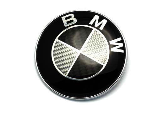 Carbon Fiber BMW Logo - BMW VSL Emblems: Bimmerzone.com