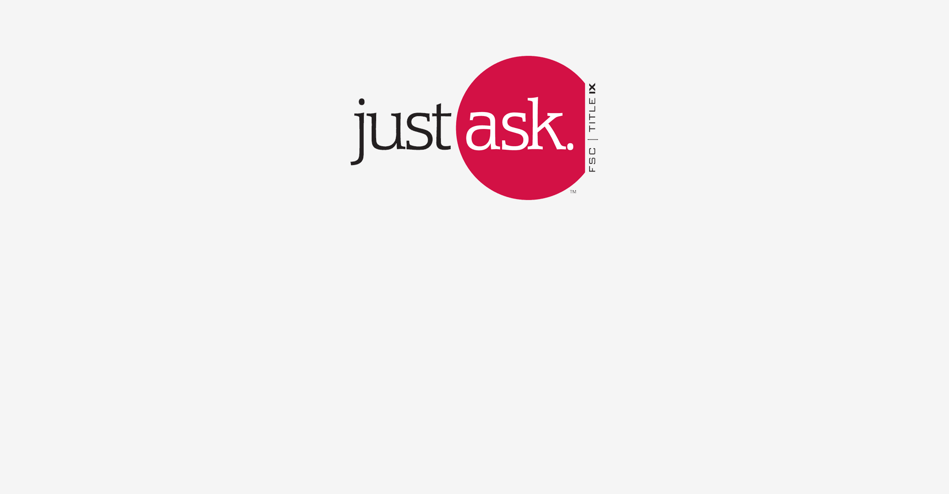 Just Ask Logo - Just Ask - Title IX - Florida Southern College