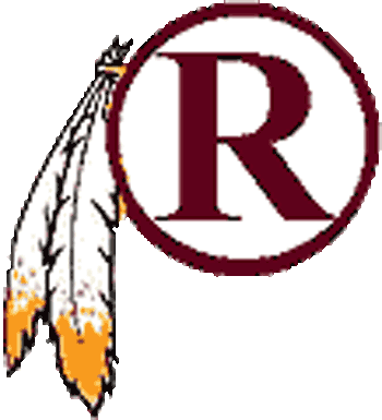 Maroon Football Logo - Washington Redskins Primary Logo - National Football League (NFL ...