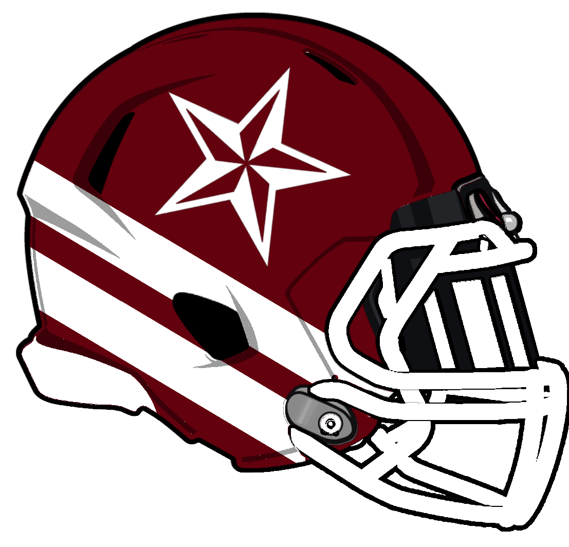 Maroon Football Logo - STL_ArchMadness's Content Creamer's Sports Logos
