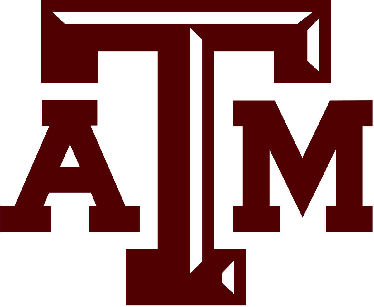 Maroon Football Logo - Texas A&M Aggies