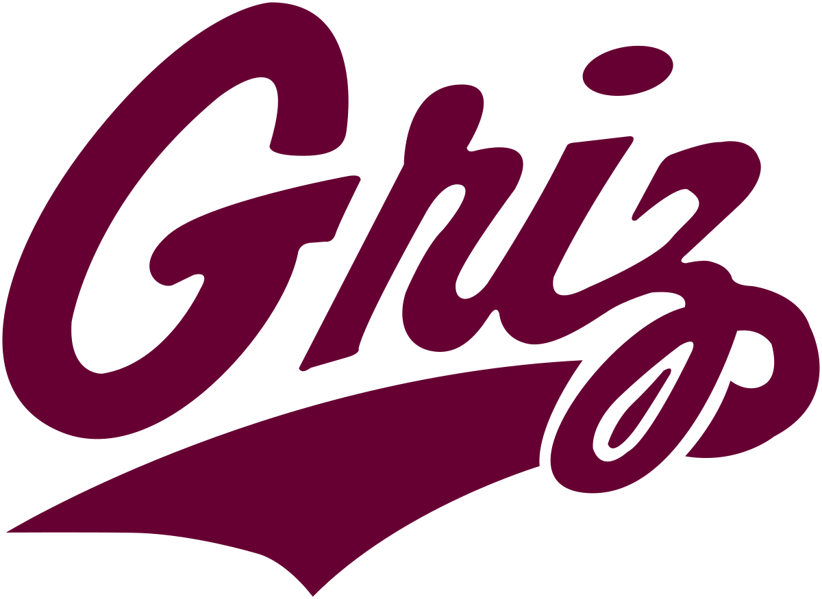 Maroon Football Logo - Montana Grizzlies football