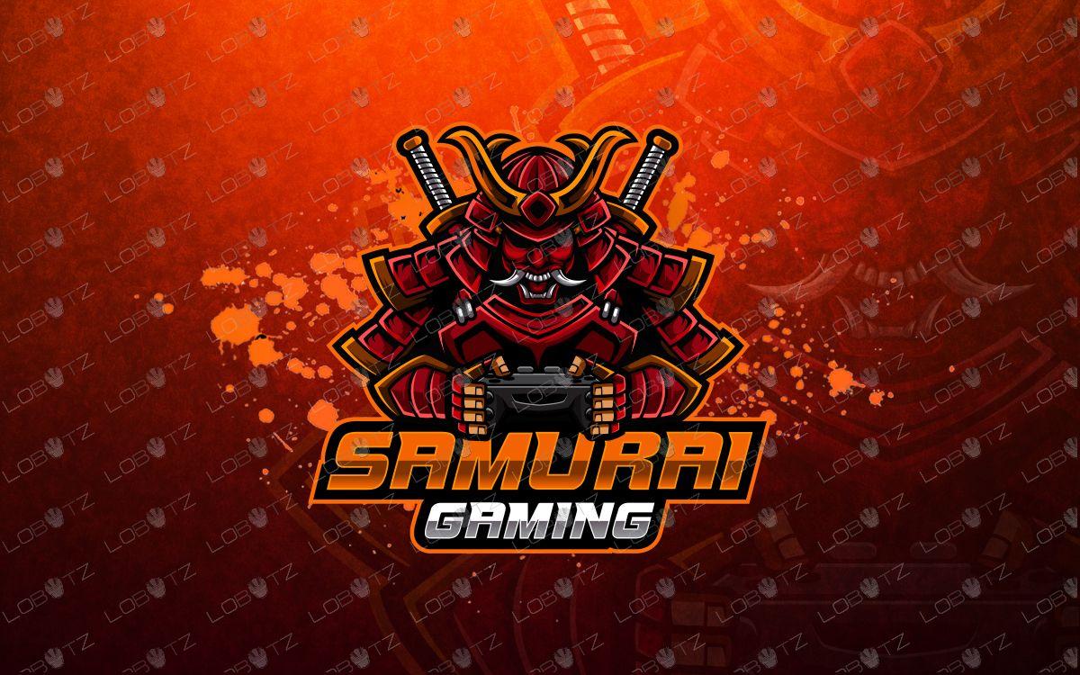 Red Gaming Logo - Gamer Samurai Mascot Logo Gamer Samurai eSports Logo Gaming Logo