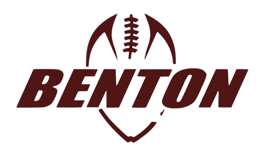 Football Outline Logo - Benton - Team Home Benton Panthers Sports